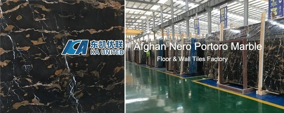 Afghan Nero Portoro Marble Afghan Nero Portoro Marble