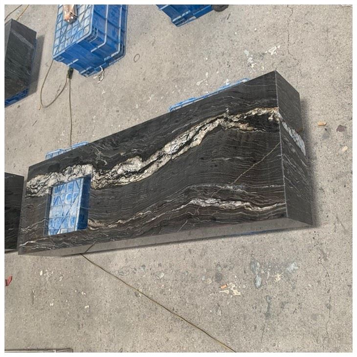 Cosmic Black Granite Vanity Top