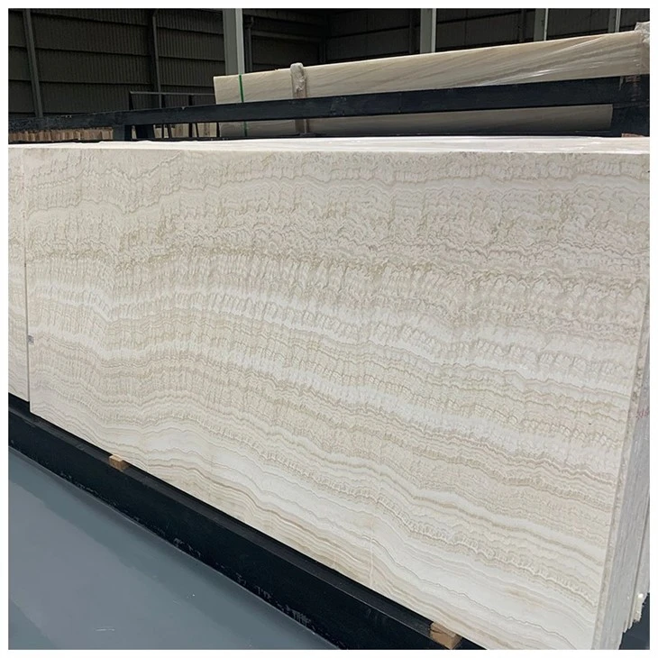 Ivory Onyx Marble Slab