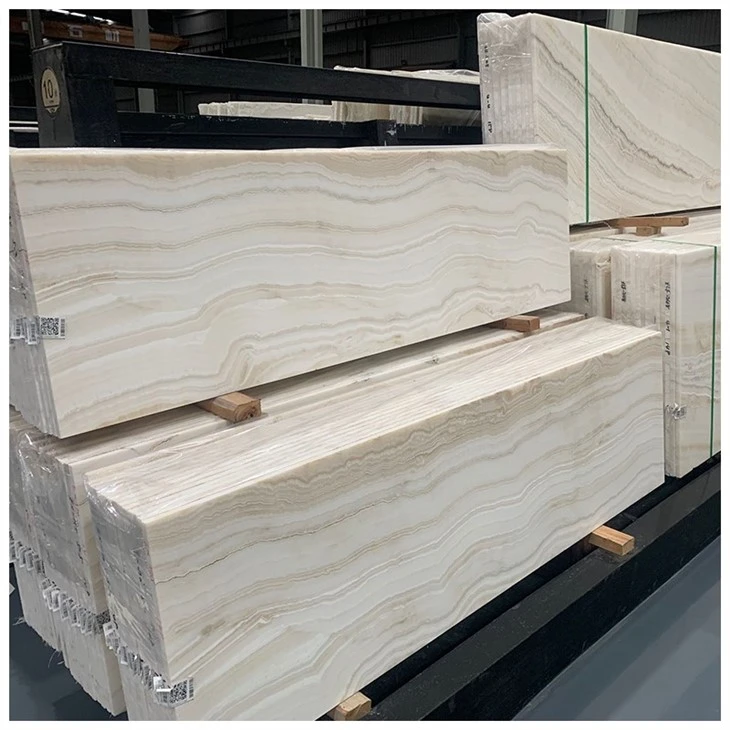 Ivory White Onyx Slab