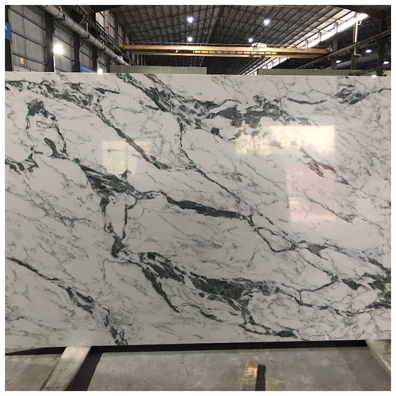 Arabescato Quartz Slab