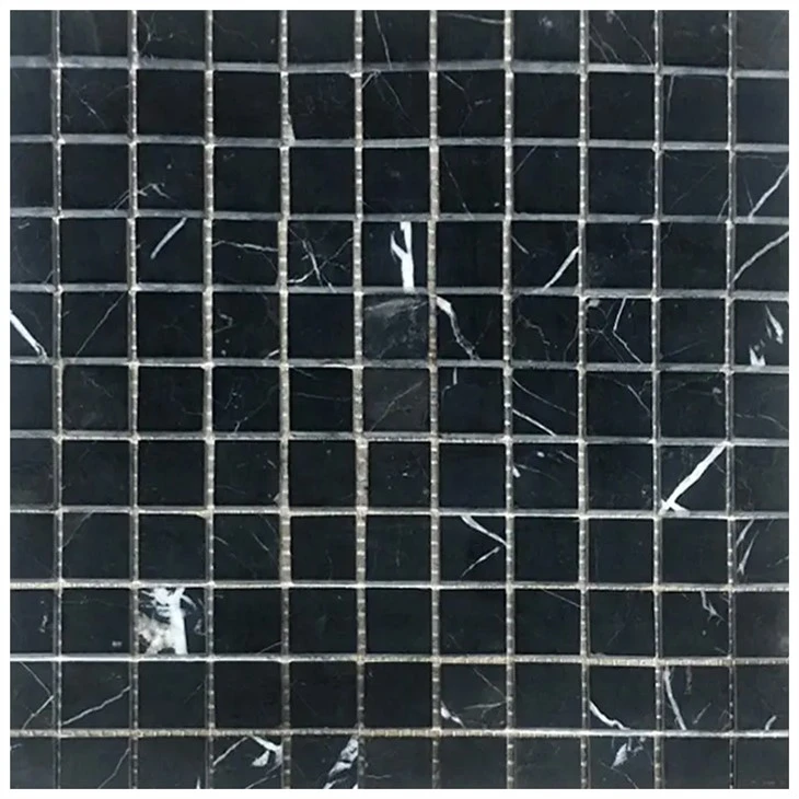 Nero Marqunia Black Marble Mosaic Tiles