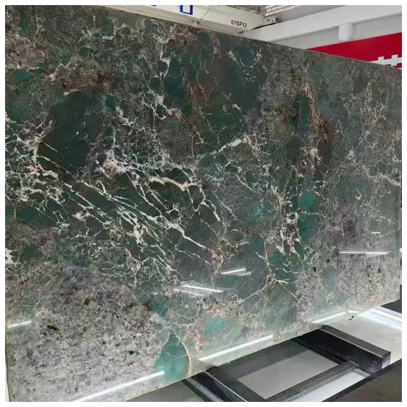 Amazonite Green Exotic Granite Slab