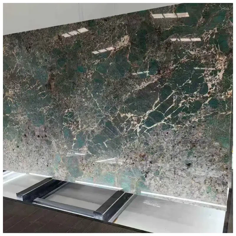 Amazonite Green Granite Slab